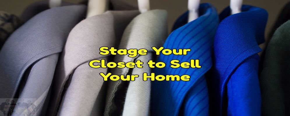 stage your closet to sell your home